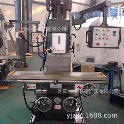 沈阳一机重床身式铣床XX71507式150床身铣床力大铣床适合切削数显