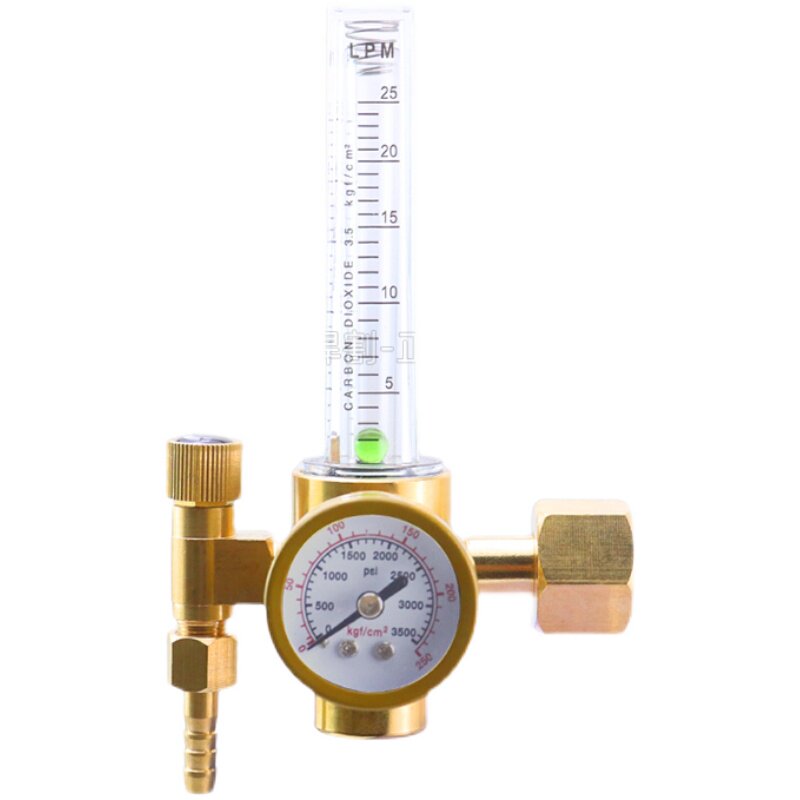 全铜节能型191式氩气表减压器CO2省气节气阀防摔氩弧焊出口流量计