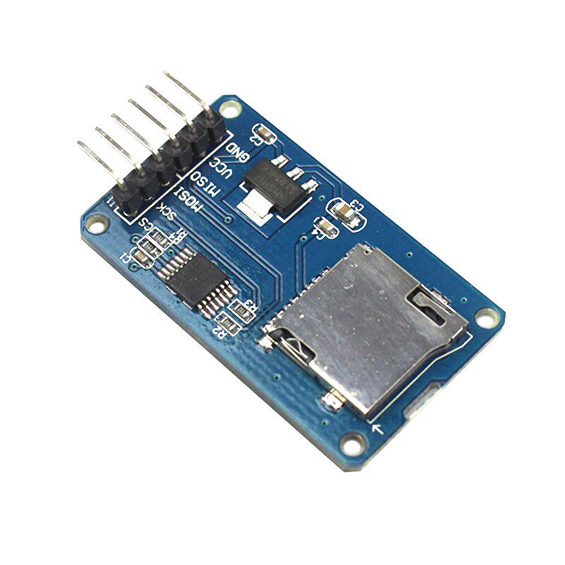 Micro SD卡模块 SPI接口 TF卡读写卡器 带电平转换芯片