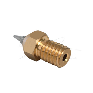3D打印机配件 E3D尖头喷嘴黄铜 M6螺纹1.75MM耗材 MK8打印头喷嘴