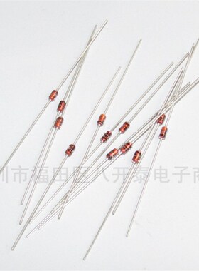 0.5W/20V BZX55C20V 1/2W 20V 0.5W C20 齐纳稳压二极管 500个/包