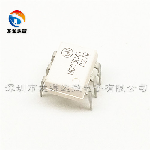 MOC3041M 原装正品 直插DIP-6 三极与SCR输出光电耦合器 MOC3041