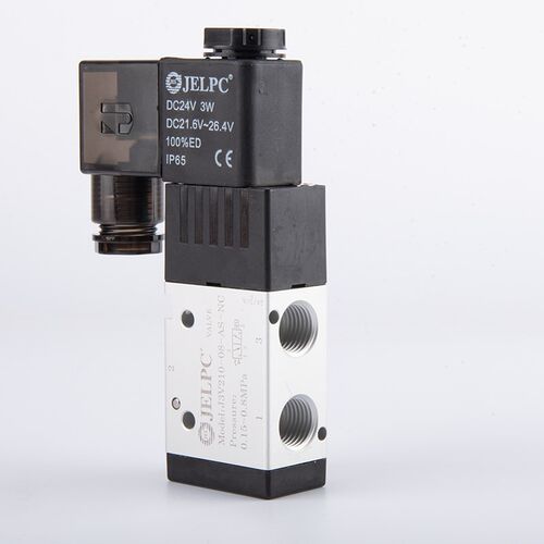 【不常用款】JELPC佳尔灵J3V210-08-AS-NC气动电磁阀DC24V AC220V