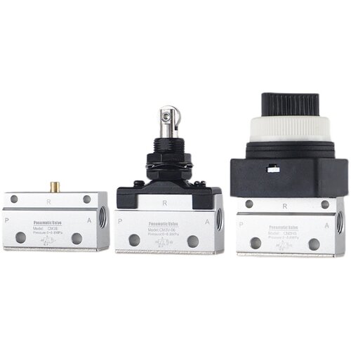 气动机械阀二位三通CM3B/3R/3L/3PF/PP/PM/PL/HS系列3V-06/3Y-06