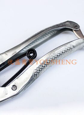 加长羊毛的剪刀手动弹簧大号全钢剪子兔毛狗毛动物理发工具修毛剪