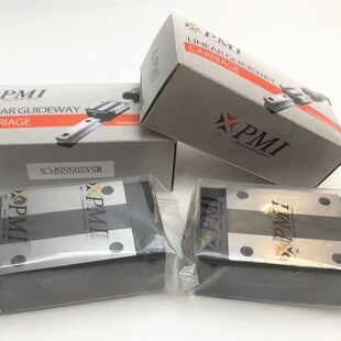 SME MSA MSB15/20/25SSSFCN/E/L/S/T-N 正品PMI/银泰直线导轨滑块