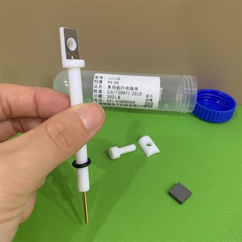 JJ110多用电极夹 铂片电极夹 工作电极夹 耐腐蚀导电好不锈钢定制
