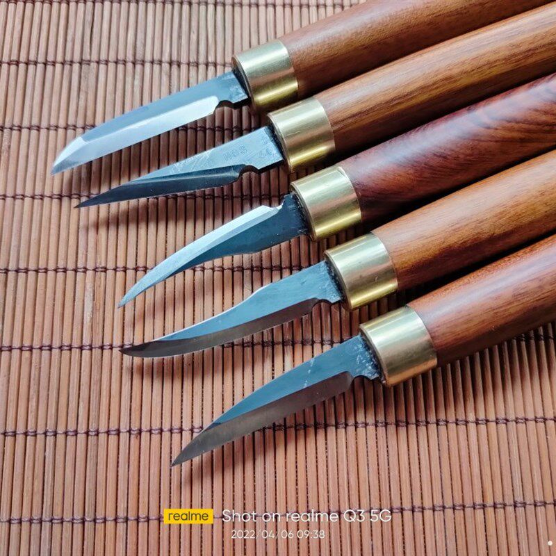 雕刻刀木工雕刀细节刻刀横刀削刀手工雕刻刀横手刀根雕刀嫁接刀