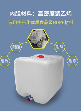 全新IBC吨桶配件 内容器1000L塑料桶内胆白色蓝色黑色化工桶一吨