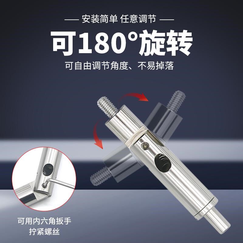 灯具连接掉线吊码钢丝吊绳配件指示牌广告牌挂绳固定吊夹m4牙锁扣