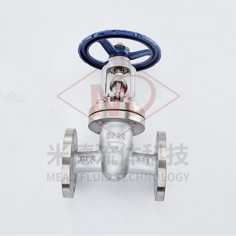 闸阀Z41W-16P不锈钢工业煤矿耐高温蒸汽导热油法兰开关阀门闸板阀