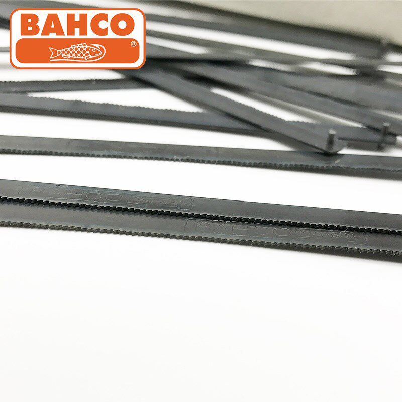 正品百固BAHCO进口150mm迷你小锯条6寸切割金属专用锯条钢锯条DIY