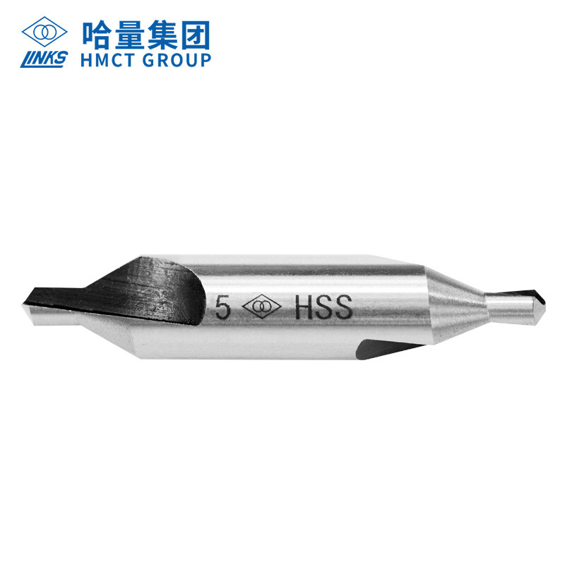 哈尔滨量具中心钻定心钻加长加粗不带护锥复合钻头打孔麻花钻小号