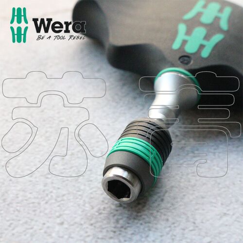 德国Wera维拉416RA  插换式批头手柄 棘轮T型螺丝刀 1/4英寸