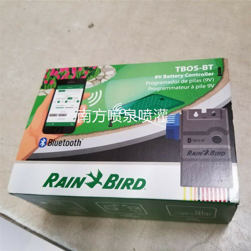 RAINBIRD雨鸟TBOS-BT蓝牙干电池控制器无线手机遥控9V直流控制器