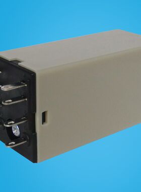 H3Y-2时间继电器AC220V续电器DC24V延时开关定时器1S 6M计时12V-4