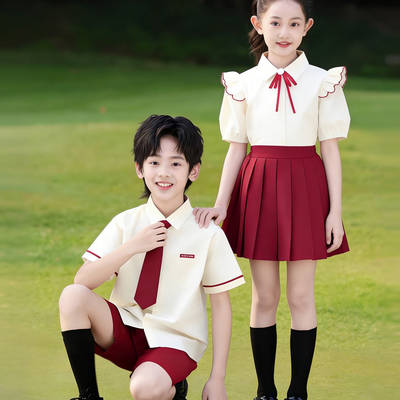 六一儿童演出服夏季幼儿园毕业照班服小学生朗诵合唱比赛表演服装