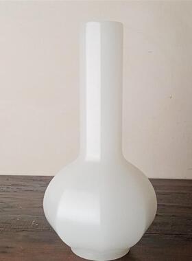 十境OTlife新中式桌面摆件搭配样板间家居软装饰品白色琉璃花器