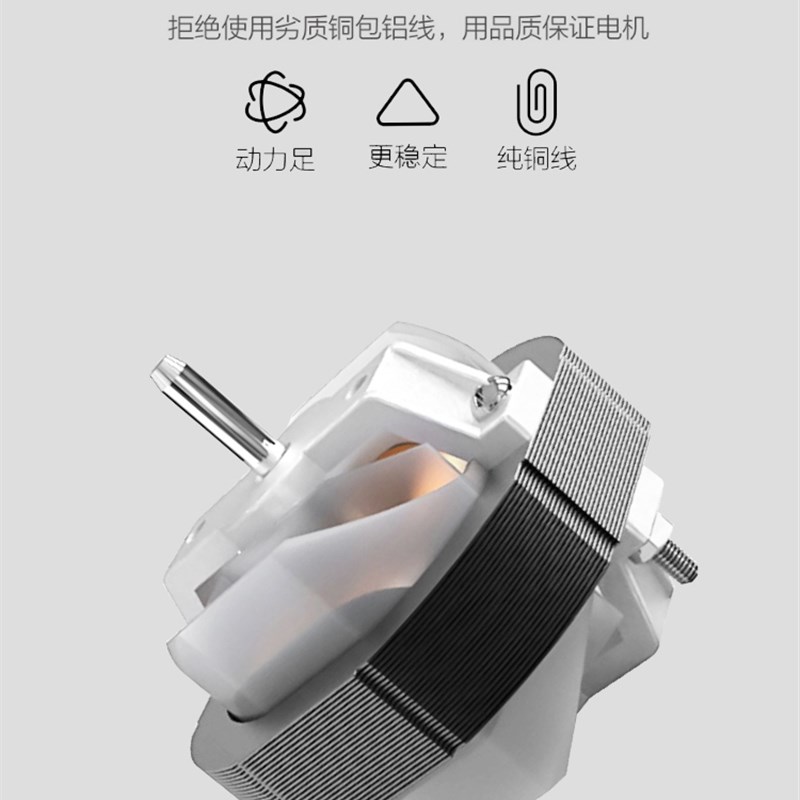 墙壁式浴室换气扇 厨房抽风机家用静音 强力圆形排风扇