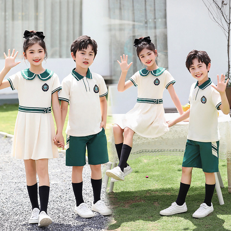 2026新款夏季亲子装潮母子母女装洋气连衣裙运动套装一家三口四口