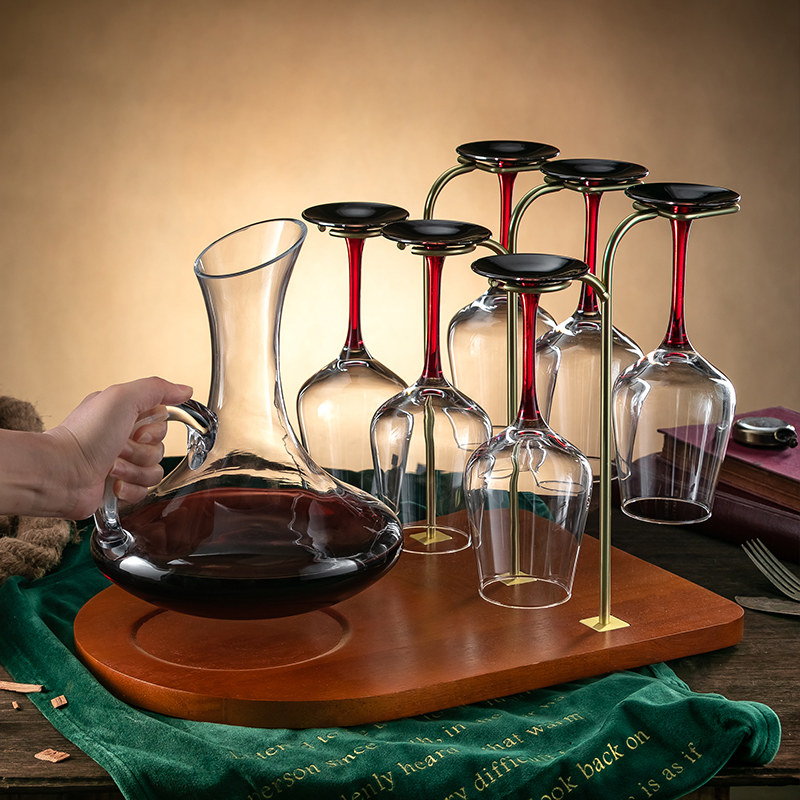 红酒杯架子挂架家用高脚杯欧式创意倒挂酒杯架悬挂酒架置物架摆件