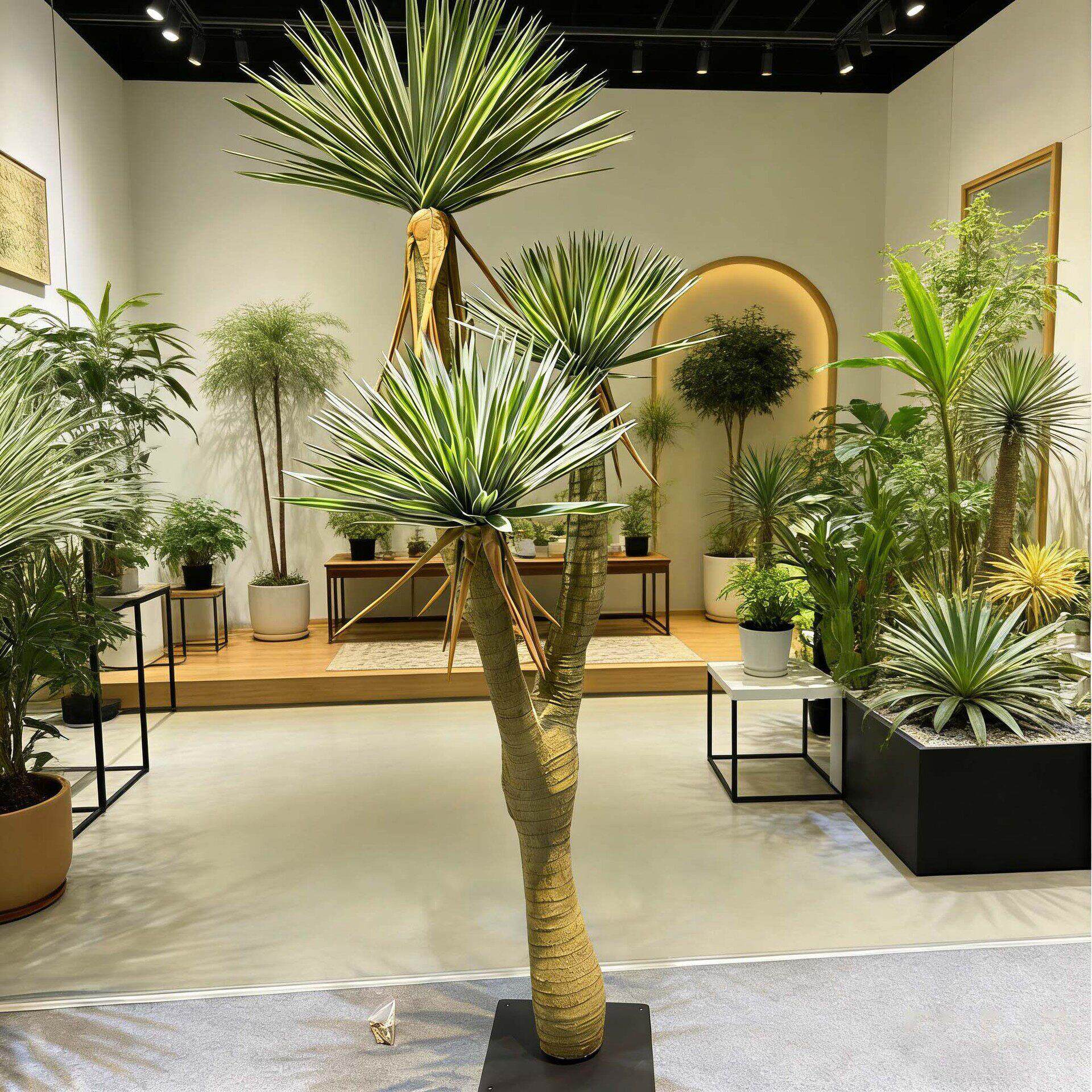 软胶仿真千手剑麻龙舌兰 大型沙漠仿生绿植 商场展厅景观装饰