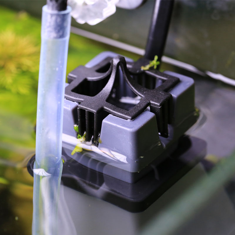森森油膜处理器鱼缸除油污器水族箱水草内置过滤器增氧泵过滤设备