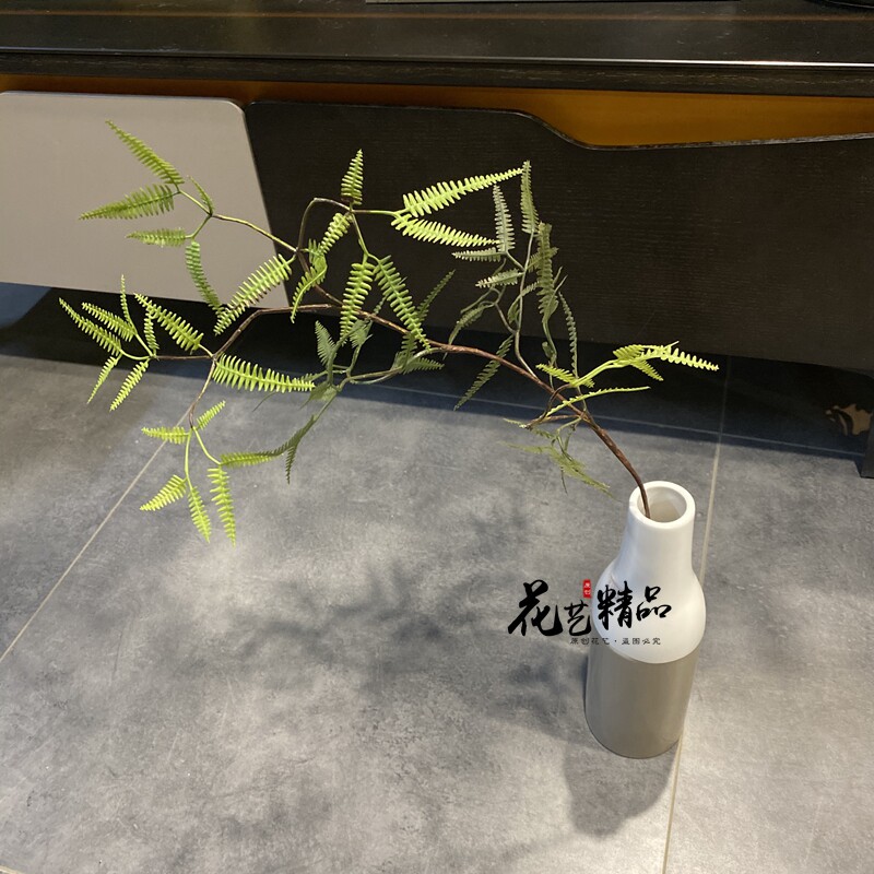 新中式仿真绿植叶子长枝风影叶家居摆件插花配材样板间装饰花艺