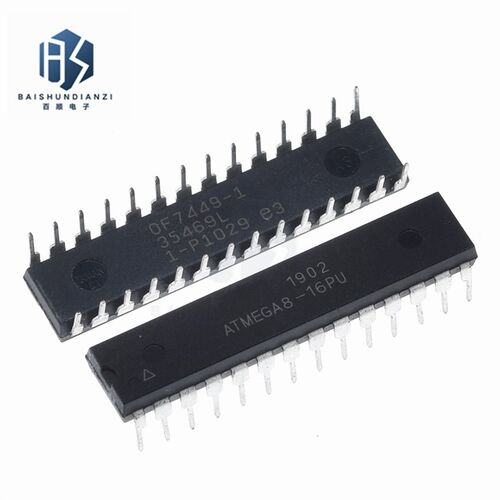 国产 ATMEGA8-16PU ATMEGA8A-PU 单片机 DIP28 ATMEGA8A