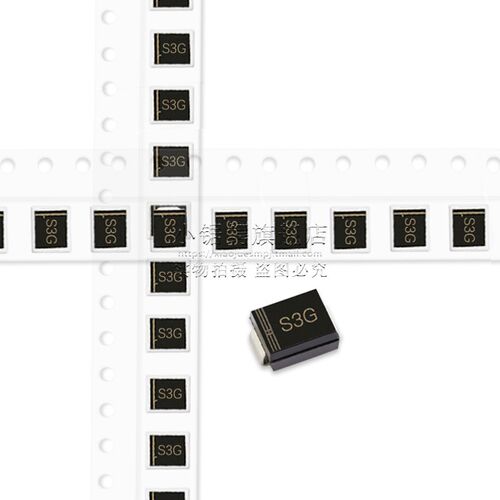 贴片整流二极管S3G 1N5404 SMB DO-214AA 3A/400V (50个)