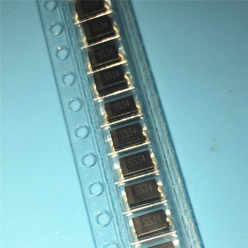 20只 原装正品 肖特基二极管 SS34 3A40V 贴片SMA 1N5822/IN5822