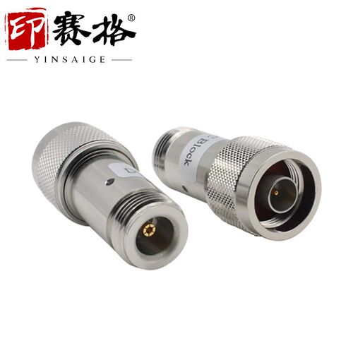 N-JK隔值器50V高频18GHZ低驻波测试级 N公转N母DC-BLOCK内隔值
