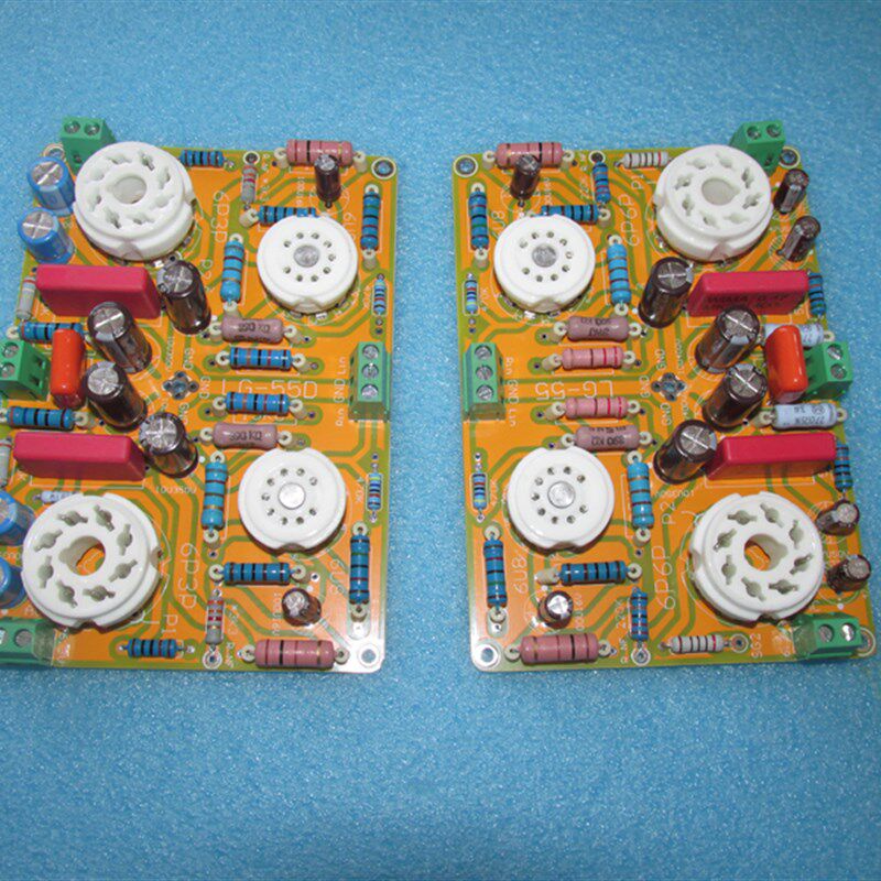 好声的6U8(6F2)电子管推6P6P(6V6)功率管3W+3W输出线路经典 LG55