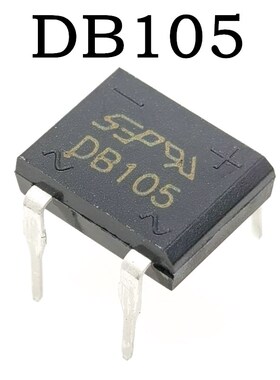 SEP整流桥DB101/102/105/106/DB107/207/307S桥堆DF02/04/06/DF10
