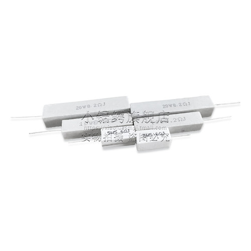 5W 10W 20W 陶瓷水泥电阻5% 75R 82R 91R 100R 120R 150R 180R 欧