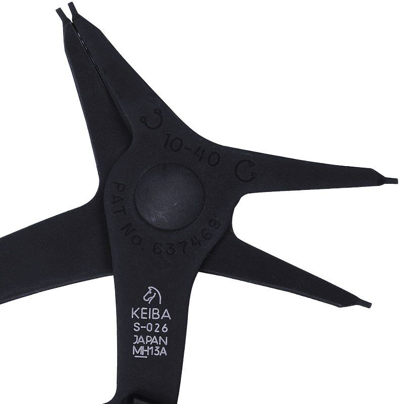 日本KEIBA马牌进口四用介指钳内卡穴用外卡轴用卡簧钳卡环钳S-026