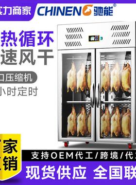 驰能智能晾鸭柜商用烤鸭风干晾胚柜乳鸽烧腊烧鸭吹干机保鲜烘干机