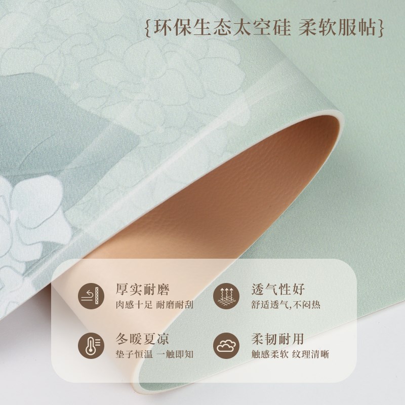 宋氏美学桌旗新中式禅意茶台茶桌垫布硅藻泥吸水茶席垫子茶旗茶垫图片