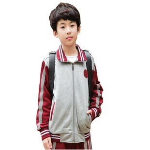 东莞市凤岗镇小学生统一校服棉拉链外套长裤冬季套装凤岗小学校服