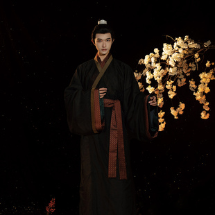 挽纱坊汉服 男款 直裾 马王堆复原款 新年贺岁款 影曳