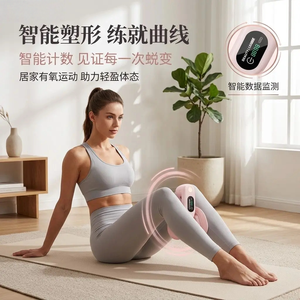升级款瘦腿训练器多功能美腿夹腿神器产后恢复健身运动器材宏克佳