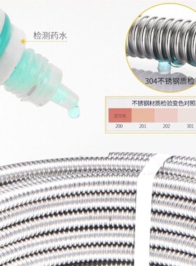 日本进口304不锈钢波纹管整卷不带配件加厚波纹管加密波纹管防爆4