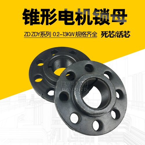 南京江阴锥形电机锁母 ZD41-4 7.5KW 活口型 5T电动葫芦电机配件