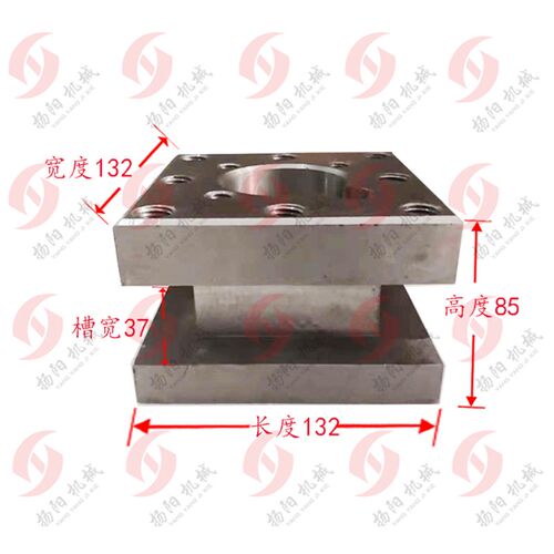 沈阳车床刀架CA6140/CA6150方刀台4013 夹刀台宽132厚85 沈阳刀架