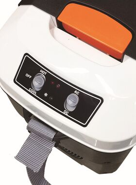 10L车载冰箱车家两用宿舍冷藏迷你卧式小冰箱12V/24v通用220v