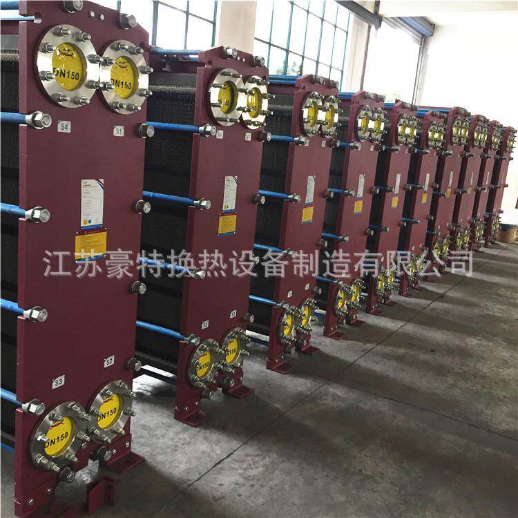 换热片暖气板式换热器不锈钢过水热家用水源热泵容积式换热器