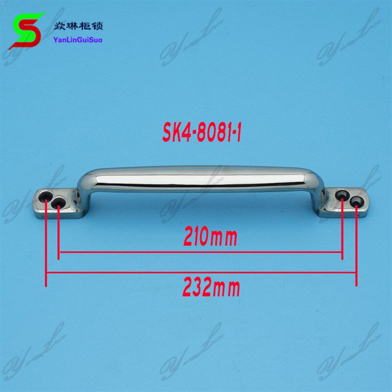 SK4-8081不锈钢弓形把手自动化设备拉手重型拉手椭圆形拉手