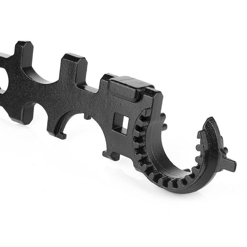 AR15/M4扳手 金属多功能扳手 AEG软弹改装 鱼骨托芯拆卸工具