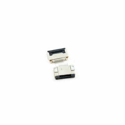 0.5MM 8P FFC/FPC扁平电缆连接器 插座 8PIN 下接 翻盖式 10个