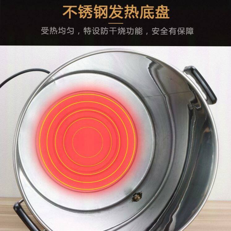 月子煮水神器烧洗澡水锅插电坐月子煲水锅大容量不锈钢烧煮开水桶